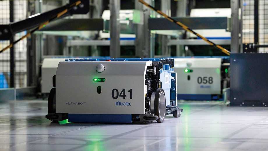 3D机器人仓储系统